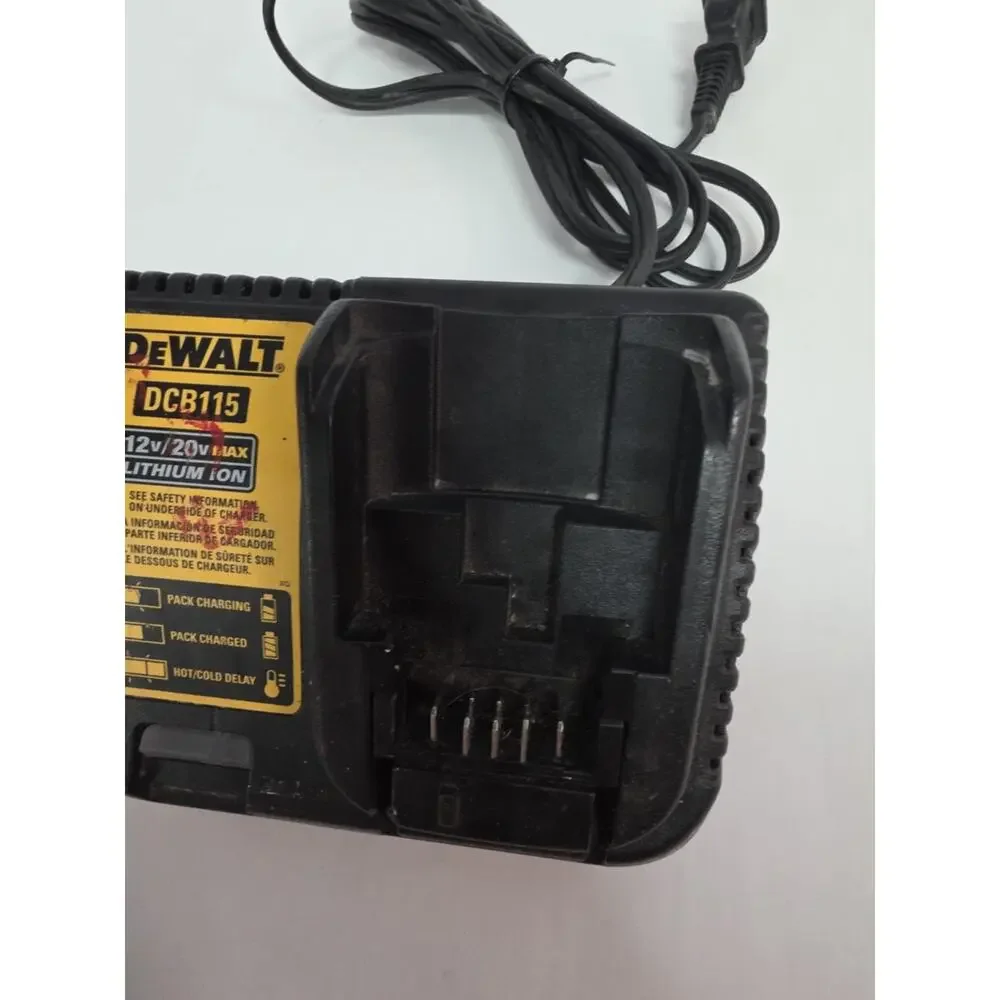 DEWALT DCB115 20 V Lithium Ion Battery Charger